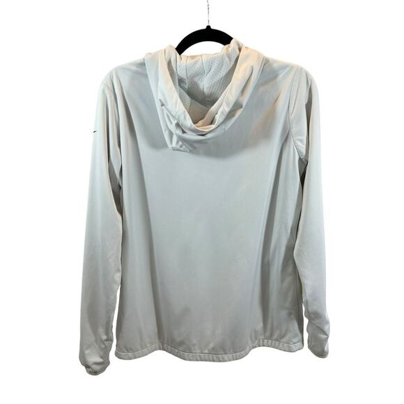 Ladies Nike Golf White Full Zip Hooded Jacket Size Medium - Picture 6 of 16
